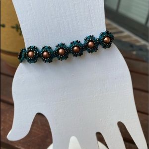 New Hand Beaded Bracelet